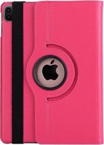Xssive Tablet Hoes voor Apple iPad Pro 12.9 inch (2020) - 360° draaibaar - Hot Pink