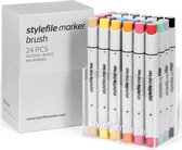 Stylefile Twin Marker Brush 24er Set Main A