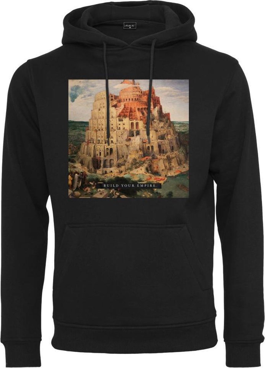 Urban Classics Hoodie/trui -S- Build Your Empire Zwart