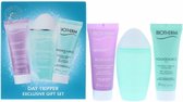 Biotherm Aquasource Day Tripper Geschenkset 20ml Biosource Cleanser + 30ml Biosource Lotion + 20ml Aquasource Gel