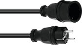 Eurolite verlengsnoer buiten 1.5 m – verlengkabel buiten – waterdicht – geaard