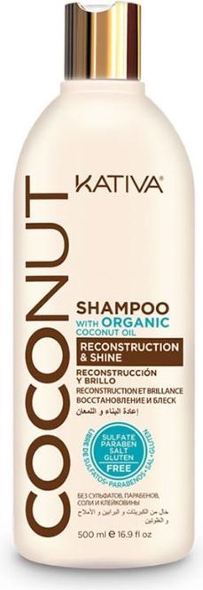 KATIVA COCONUT Vrouwen Voor consument Shampoo 500 ml