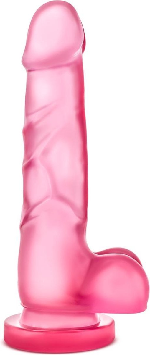 Goedkoopste B Yours Sweet 'N Hard Dildo Met Ballen - Roze