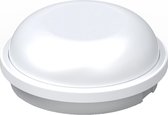 LED Plafondlamp - Badkamerlamp - Artony - Opbouw Rond - Waterdicht IP65 - Helder/Koud Wit 6400K - Mat Wit Kunststof - BSE