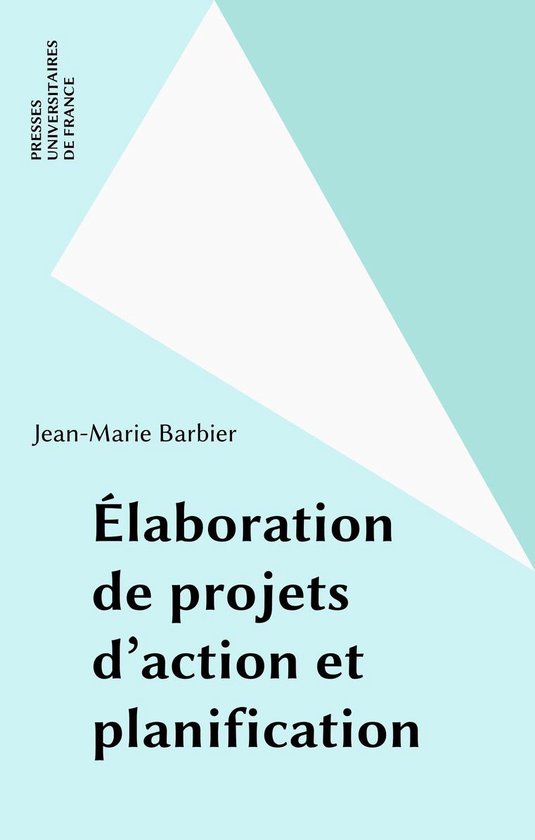 Élaboration de projets d'action et planification - cover