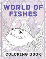 World of Fishes - Coloring Book