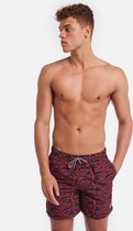 Shiwi Men Swimshort Alligator - flame red - xl