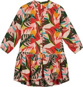 Shiwi Girls drop waist dress Frangipani - multi colour - 164