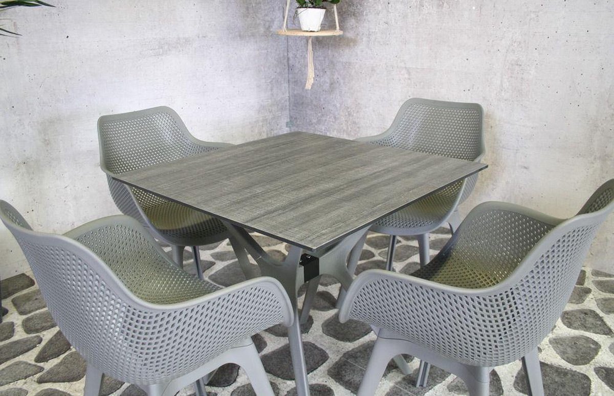 Sens-Line Jasper Garden Chair Plastic Grey