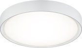 LED lampe de plafond - Trion Clirno - 18W - Wit chaud 3000K - baissable - Opbouw ronde - Matt Wit - Plastique