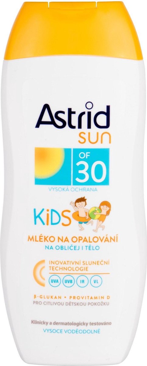 Astrid - SUN OF 30 Children's sunbathing milk - 200ml