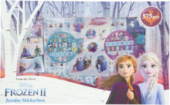 Disney Stickerbox Frozen Ii Meisjes 41 X 25,5 Cm 575-delig