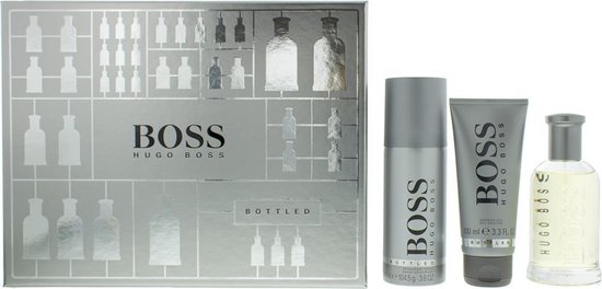 Hugo Boss Bottled geschenkset - 100 ml eau de toilette + 150 ml deodorant  spray + 100... | bol.com