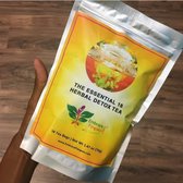 Embrace Pangaea The Essential 18 Herbal Detox Tea -De essentiële 18 niet-laxerende kruiden-detox-thee om de gezondheid van de dikke darm te ondersteunen (14 dagen reiniging)
