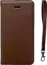 iPhone - 5G - 5S - 5SE - Book case - Bruin - Inclusief 1 extra screenprotector