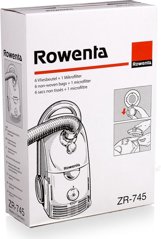 Voorkomen Gearceerd aanvulling Rowenta ZR 745 stofzuigerzak | bol.com