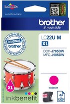 Brother - LC-22UM - Inktcartridge magenta