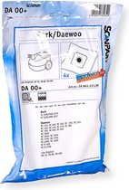 Scanpart stofzuigerzakken 4 stuks - Geschikt voor Bork Daewoo - SB70 SB80 SB200 - Inclusief 1 filter - Alternatief