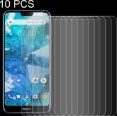 10 STKS 0.26mm 9H 2.5D Transparant Gehard Glas Film voor Nokia 7.1