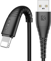 Let op type!! FLOVEME 1m 2.4A USB to 8 Pin Fast Charging & Data Cable For iPhone 11 Pro Max / iPhone 11 Pro / iPhone 11 / iPhone XR / iPhone XS MAX / iPhone X & XS / iPhone 8 & 8 P