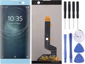 Lcd-scherm en Digitizer Full Assembly voor Sony Xperia XA2 (blauw)