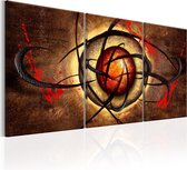 Schilderijen Op Canvas - Schilderij - Secret Eye I 120x60 - Artgeist Schilderij