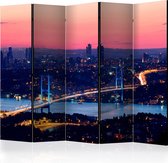 Kamerscherm - Scheidingswand - Vouwscherm - Bosphorus Bridge II [Room Dividers] 225x172 - Artgeist Vouwscherm