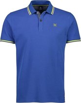 Lerros Korte mouw Polo shirt - 2043209 440 CORNFLOWER BLUE (Maat: M)