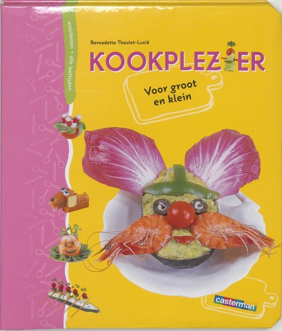 Cover van het boek 'Kookplezier voor groot en klein' van B. Theulet-Luzié