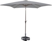 Kopu® vierkante parasol Altea 230x230 cm - Light Grey