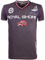 Geographical Norway T-shirt Grijs Royal Shore Jamacho - S