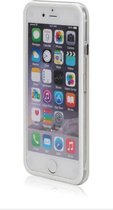 iPhone SE (2020) hoes Siliconen Bumper Case hoesje Transparant Wit Pearlycase