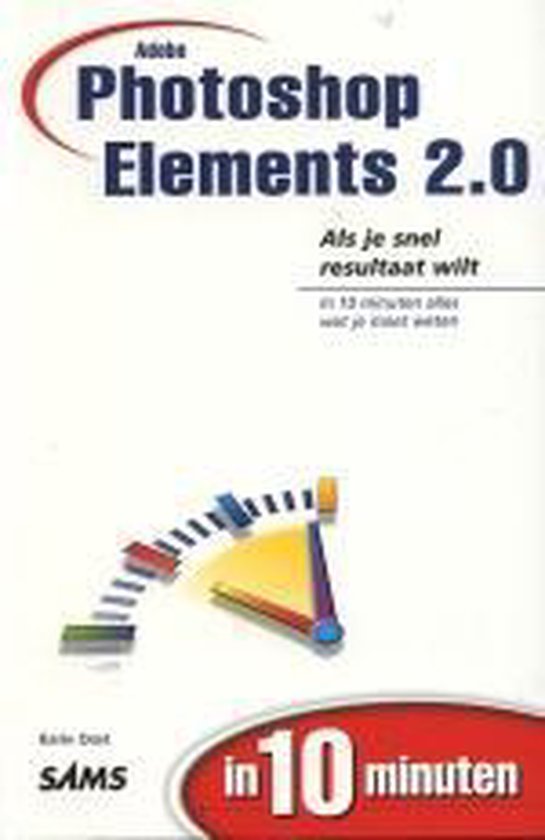 Cover van het boek 'Adobe Photoshop Elements 2.0'