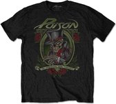 Poison Heren Tshirt -2XL- We Trust Zwart