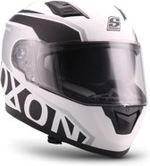 SOXON ST-1001 RACE integraal helm, motorhelm, scooterhelm ECE keurmerk, Wit, XS hoofdomtrek 53-54cm