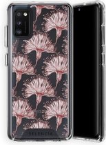 Selencia Zarya Fashion Extra Beschermende Backcover Samsung Galaxy A41 hoesje - Flowers