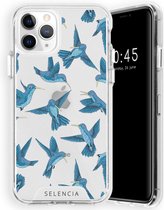 Selencia Zarya Fashion Extra Beschermende Backcover iPhone 11 Pro hoesje - Birds