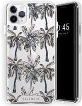 Selencia Zarya Fashion Extra Beschermende Backcover iPhone 11 Pro Max hoesje - Palmtree