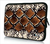 Laptophoes 14 inch slangen print - Sleevy - laptop sleeve - laptopcover - Sleevy Collectie 250+ designs