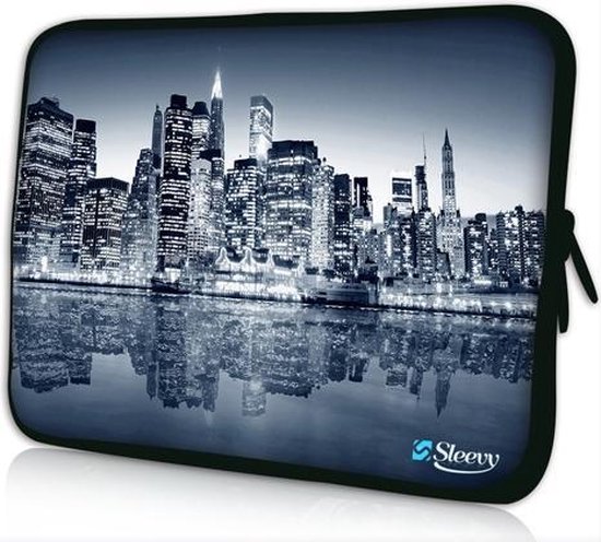 volleybal Glimmend Ondergedompeld Sleevy 13,3 inch laptophoes New York - laptop sleeve - Sleevy collectie  300+ designs | bol.com