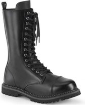 Demonia Veterlaars -40 Shoes- RIOT-14 US 8 Zwart