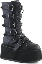 Demonia Plateau Laarzen -41 Shoes- DAMNED-225 US 11 Zwart