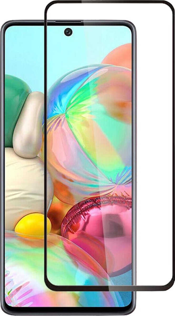 Screenprotector geschikt voor Samsung A71 - Full Glas PET Folie