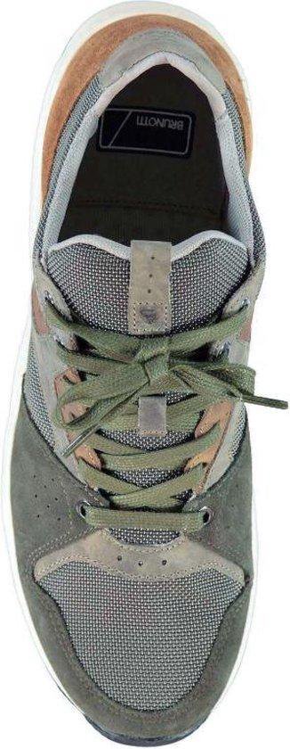 Brunotti Padang Shoe Heren sneakers Grijs Wit Maat 41 bol