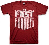 FAST AND FURIOUS - T-Shirt Est 2007 - Tango Red (XL)