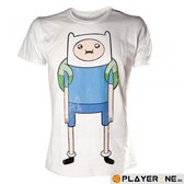 Adventure Time-Finn Print. White -L