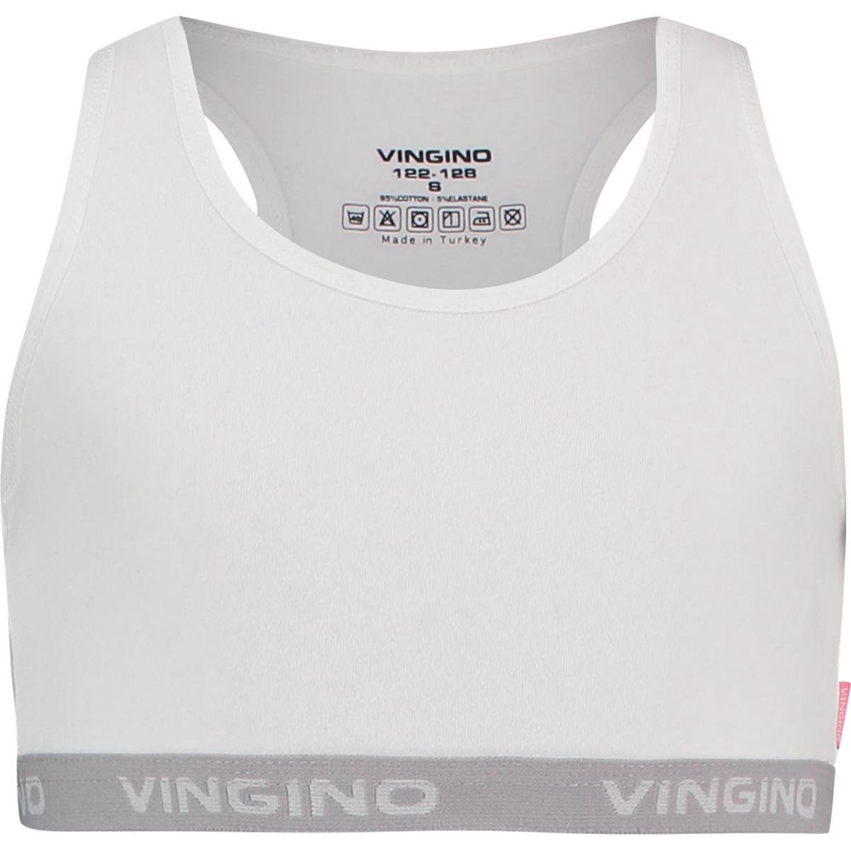 Vingino Basics Kinder Meisjes Onderhemd - Maat 176
