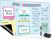 Brute Strength - Magnetisch Weekplanner whiteboard (40) - A3 - Planbord - Dagplanner kind  - To Do Planner kinderen