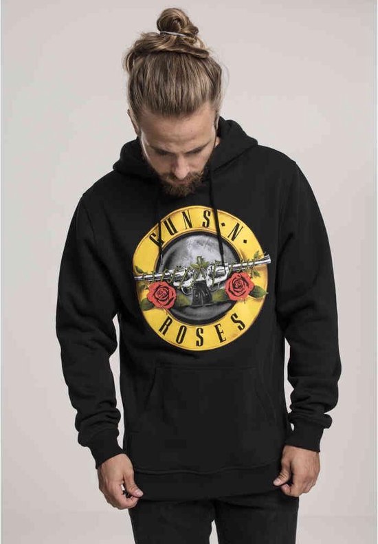 Merchcode Guns N' Roses - Guns n' Roses Logo Hoodie/trui - 3XL - Zwart