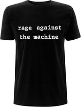 Rage Against The Machine Heren Tshirt -2XL- Molotov Zwart
